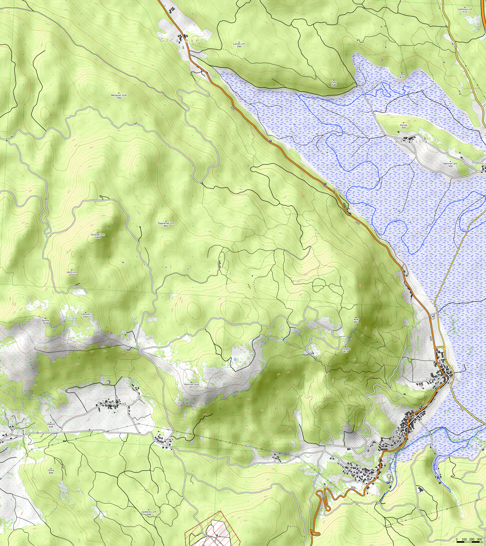 Planina color map