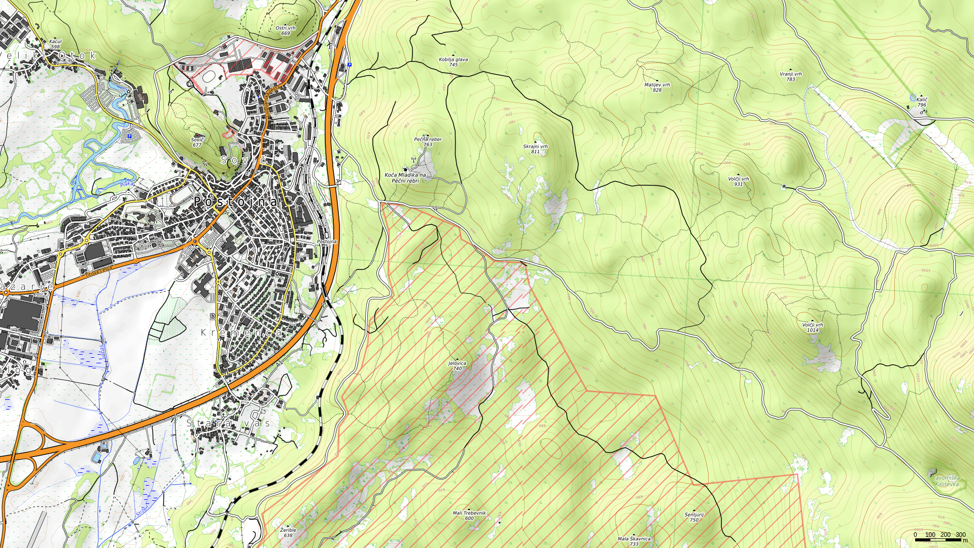 Postojna color map