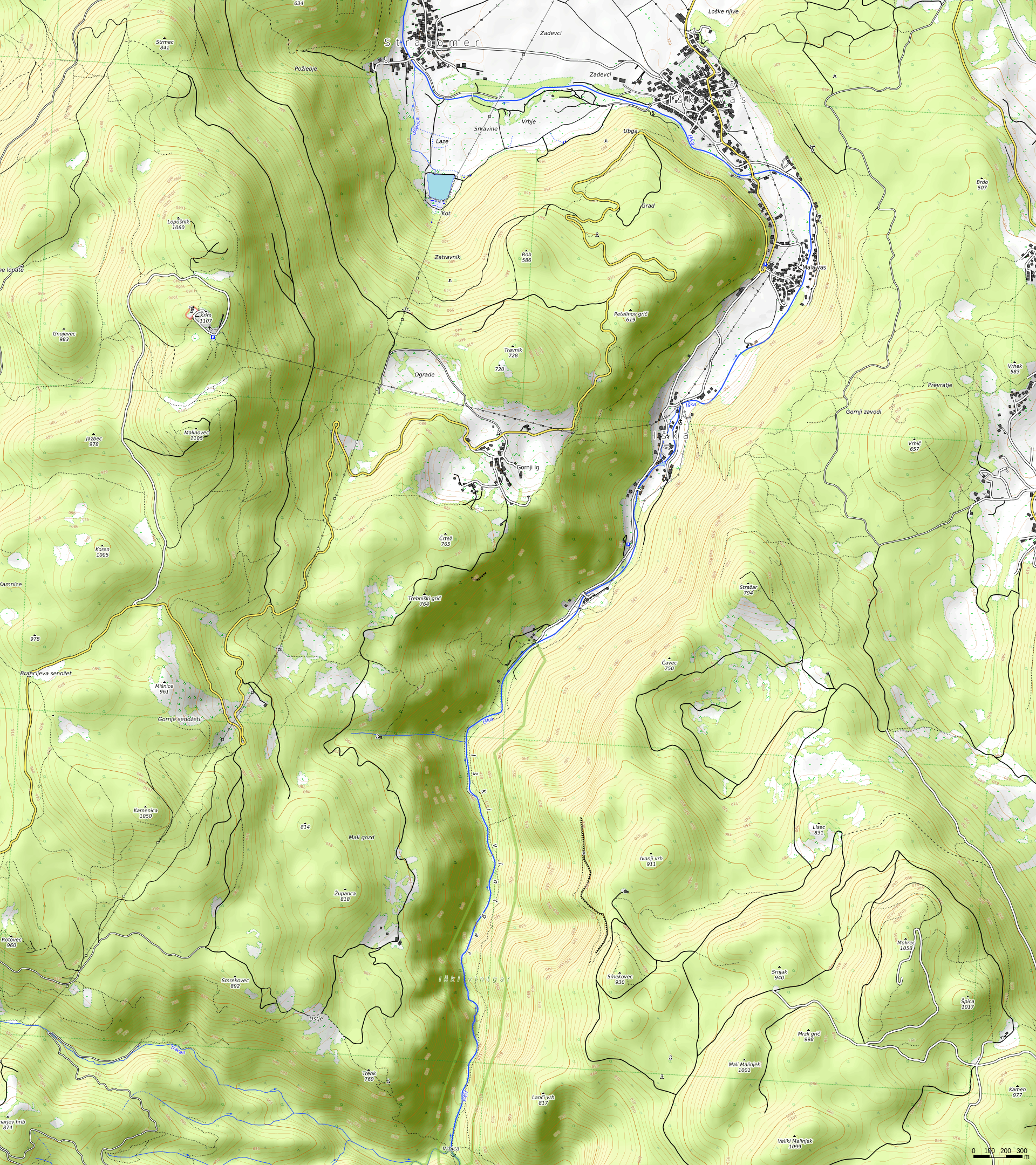 Iška color map